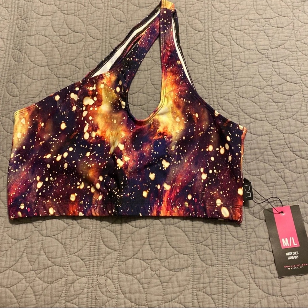🔮 LiCi Fit Retrograde One Shoulder Bra 🔮 - Picture 4 of 4